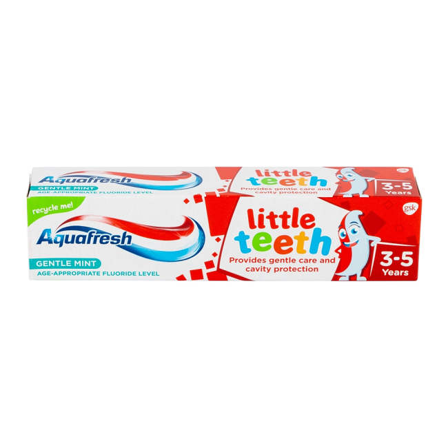 Aquafresh Little Teeth Toothpaste Gentle Mint 75ml