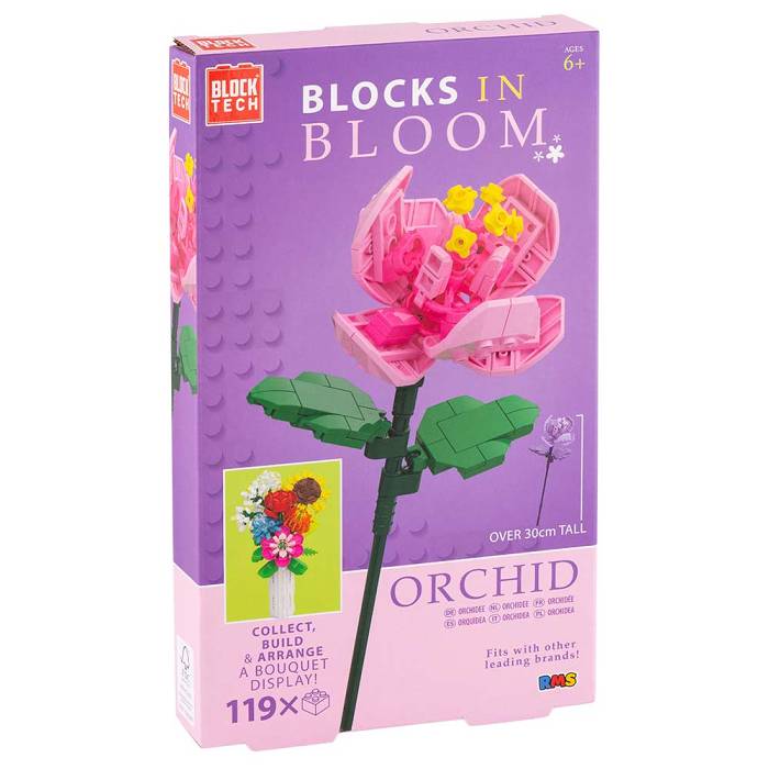 Blocks in Bloom Building Blocks Orchid