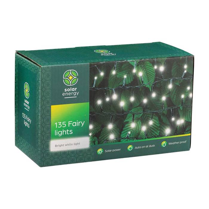 135 Solar Fairy Lights