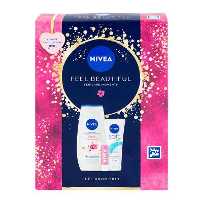 Nivea Feel Beautiful 3 Piece Gift Set