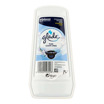 Glade Soild Gel Airfreshner Pure Clean Linen 150g