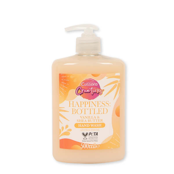 Cussons Vanilla & Shea Butter Antibacterial Hand Wash 500ml