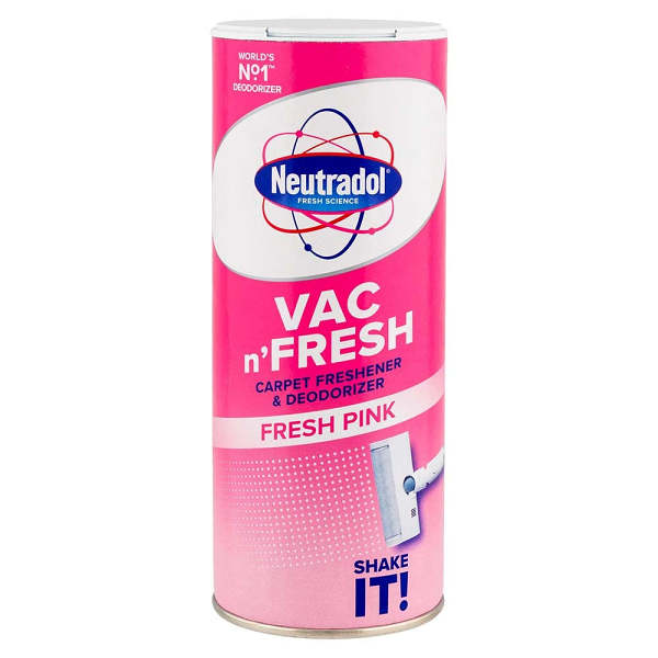 Neutradol Vac N Fresh Carpet Freshner & Deodorizer Fresh Pink 350g