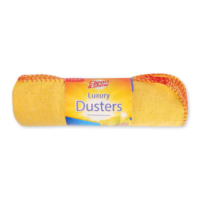 Clean & Shine Luxury Dusters 5 Pack