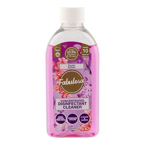 Fabulosa Concentrated Disinfectant Cleaner Exotic 220ml