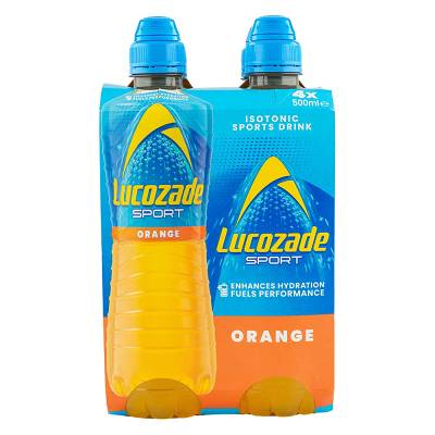 Lucozade Sport Orange 4 x 500ml