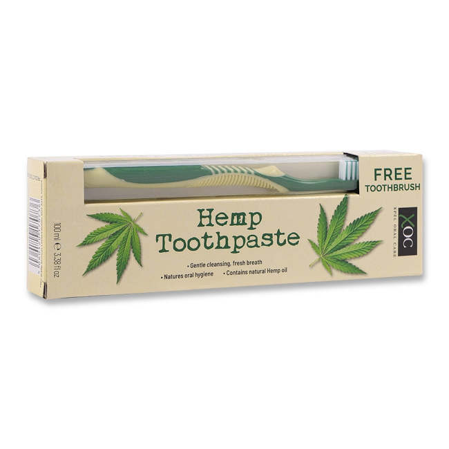 Xpel Oral Care Hemp Toothpaste & Toothbrush 100ml