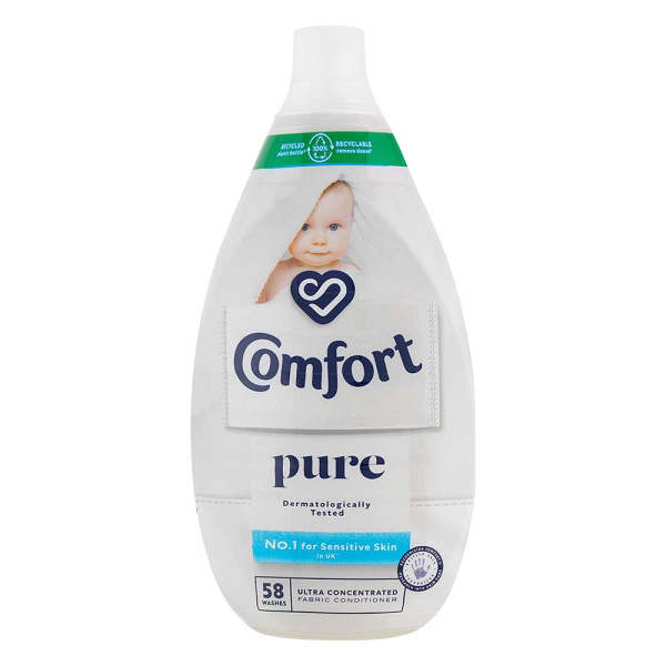 Comfort Fabric Conditioner Pure for Sensitive Skin 58 Washes