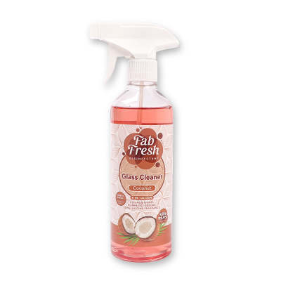 Fab Fresh Glass Cleaner Spray Coconut 500ml
