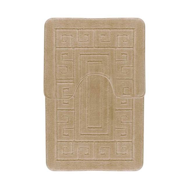 2 Piece Greek Style Bathmat & Pedestal Set