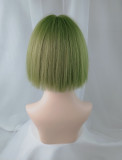 Short green wig