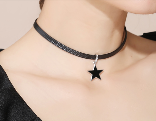  Personality star collar