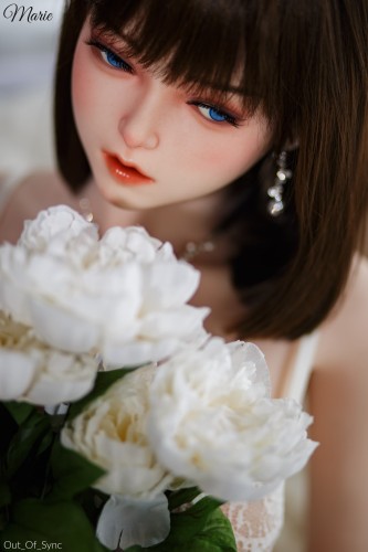 SM157C with ROS Head#132 full silicone doll