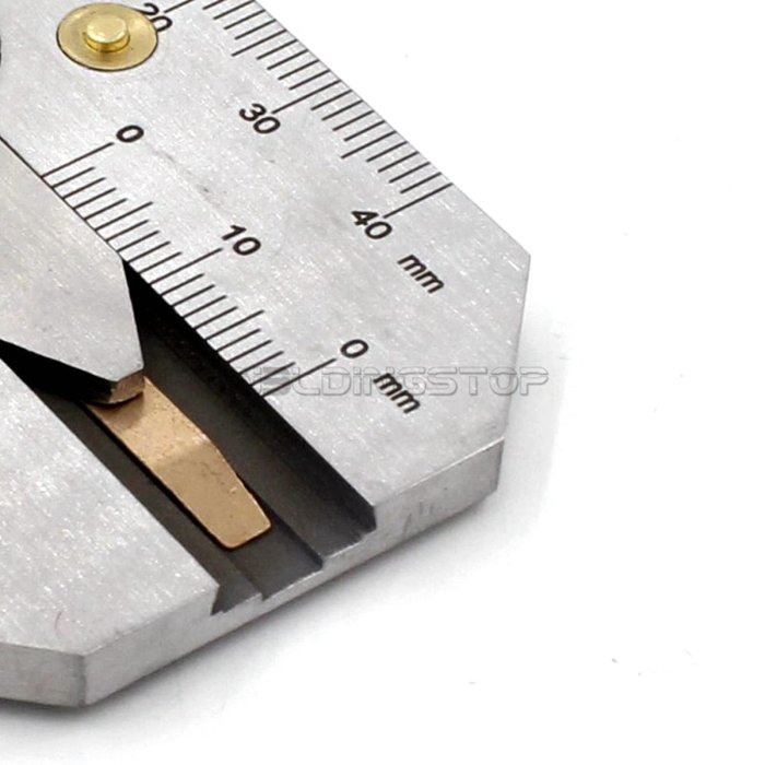 HJC-40B Welding Gauge - Seam Reinforcement & Fillet Leg Length/Throat Inspection Tool | WeldingStop