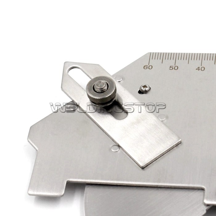 Bridge CAM Gauge - Welding Seam Reinforcement/Fillet Throat/Leg Length Inspection | WeldingStop