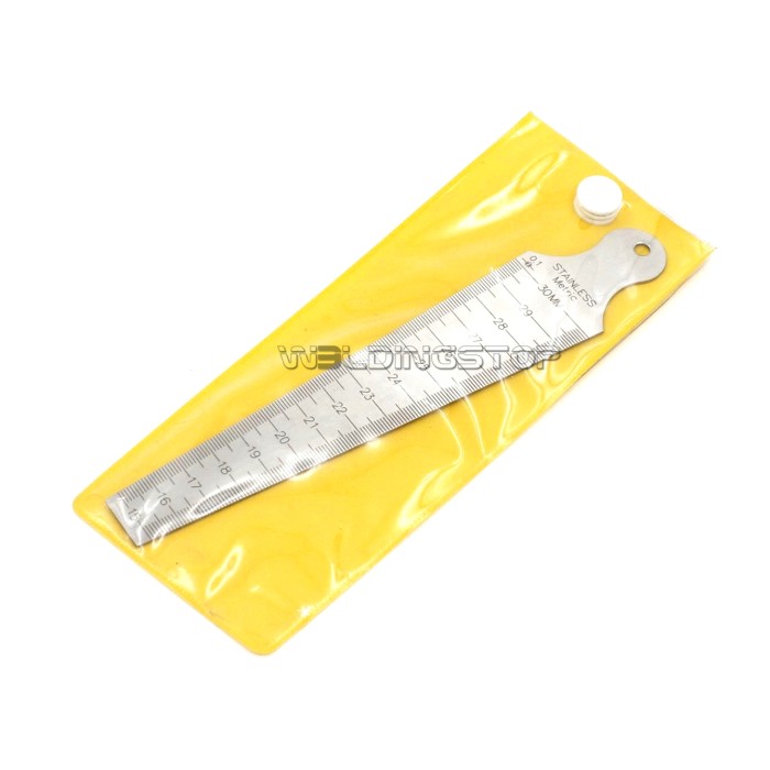 Taper Gauge - Weld Gap Slot Width 15-30mm (5/8 to 1-3/16) Laser Marked | WeldingStop