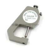INSPECTION DIAL THICKNESS GAUGE GAGES / 0.1mm X 20mm / round measure head