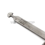 Hi-Lo Welding Gauge Pipe Weld Gage Thickness/Misalignment Inspection Tool 37''1/2 Degree Bevel Angle