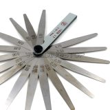 Feeler filler Gauge 17 Blades Metric  0.02-1.00mm Thickness Gage