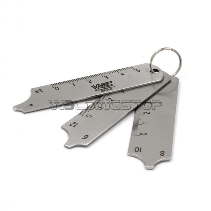 Inspection weld Gauge WS 3pcs key set MIG/TIG/STICK welding gage mesure tool | Wel...