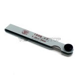 Feeler filler Gauge 17 Blades Metric  0.02-1.00mm Thickness Gage