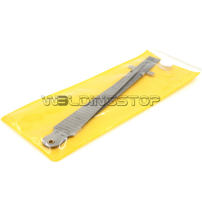 Welding Taper gage gauge Depth ruler stainless steel set gap hole inspection | Wel...