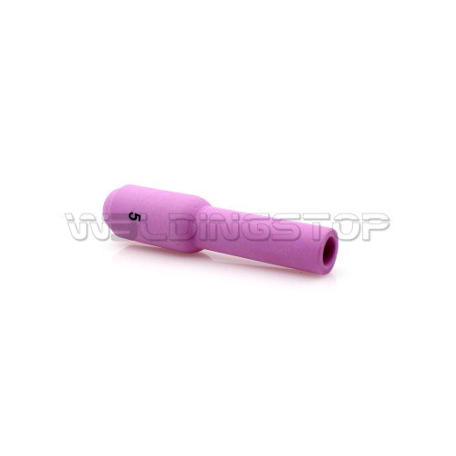 10N49L #5 Alumina Gas Lens Ceramic Nozzle 5/16'' 8mm fit TIG Welding Torch WP-17 WP-18 & WP-26