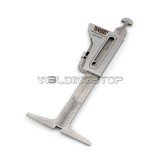 Hi-Lo Welding Gauge Pipe Weld Gage Thickness/Misalignment Inspection Tool 37''1/2 Degree Bevel Angle
