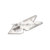 Center Gauge Unified 60 Degree Screw Thread Gage Embossed Scales 14ths 20ths 24ths 32ths