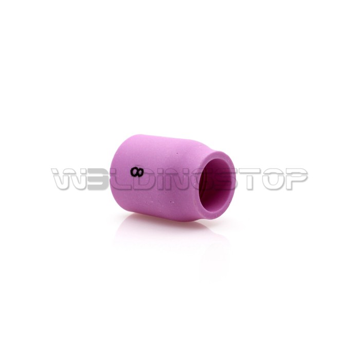 53N61S #8 Alumina Gas Lens Ceramic Nozzle 1/2