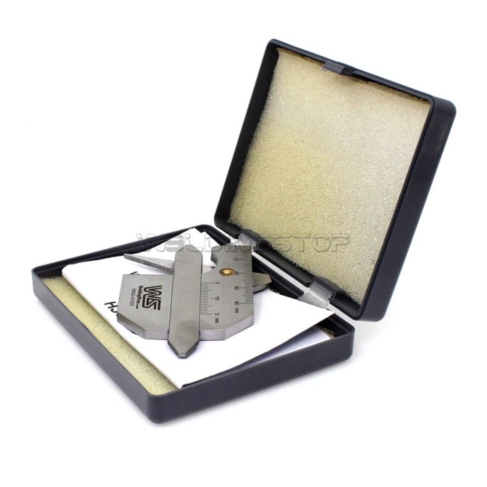 HJC-40B Welding Gauge - Seam Reinforcement & Fillet Leg Length/Throat Inspection Tool | WeldingStop