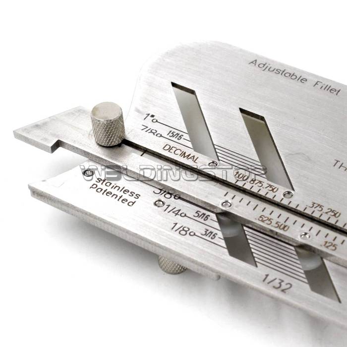 Adustable weld Fillet Gauge MG-3 standard MIG/TIG/STICK welding inspeciotion