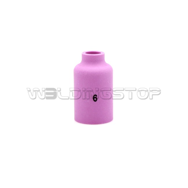 54N16 #6 Alumina Gas Lens Ceramic Nozzle 3/8