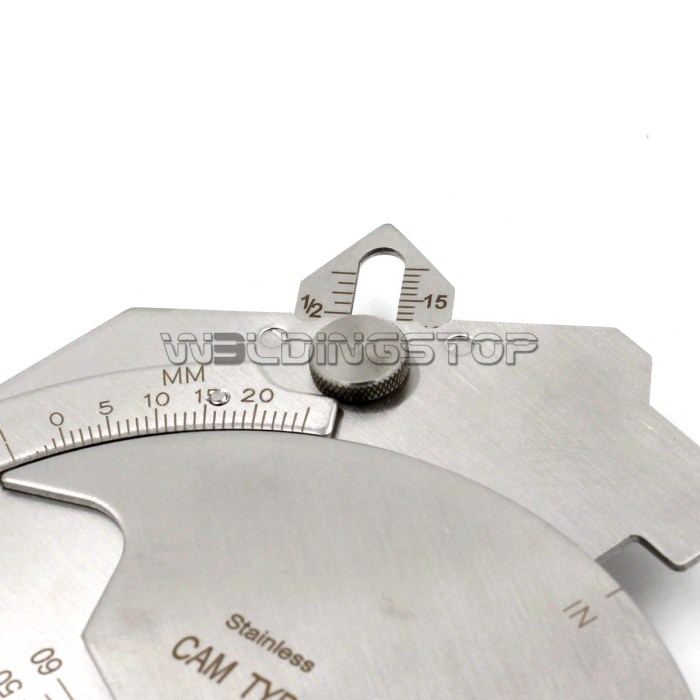 Bridge CAM Gauge - Welding Seam Reinforcement/Fillet Throat/Leg Length Inspection | WeldingStop