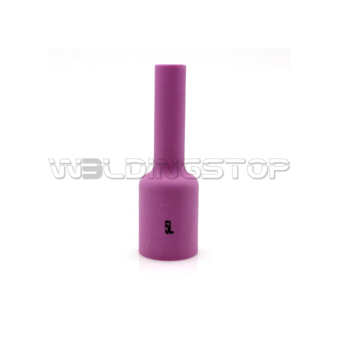54N17L #5 Long Gas Lens Alumina Ceramic Nozzle 5/16'' 8mm fit TIG Welding Torch WP-17 WP-18 & WP-26