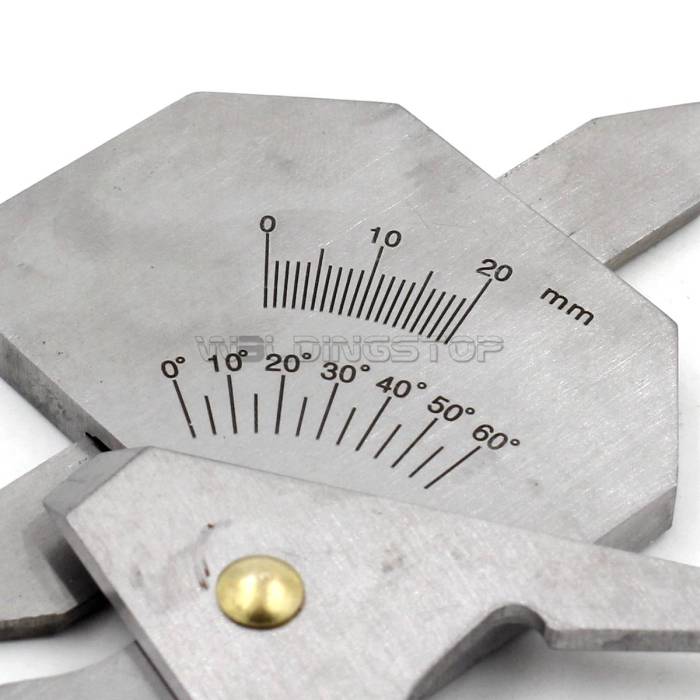 HJC-40B Welding Gauge - Seam Reinforcement & Fillet Leg Length/Throat Inspection Tool | WeldingStop