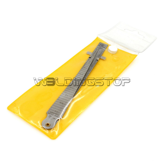 Welding Taper gage gauge Depth ruler stainless steel set gap hole inspection | Wel...