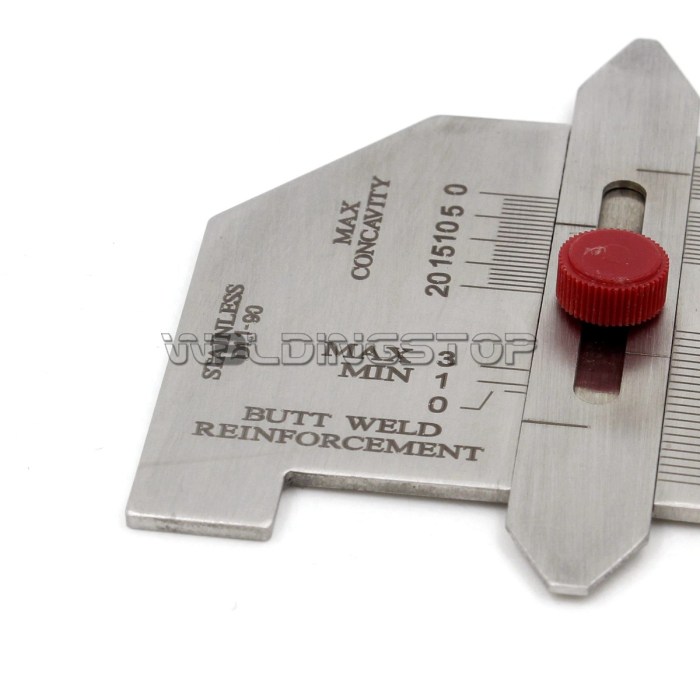 Automatic Welding Gauge Weld Fillet Leg Length Check Concavity Convexity Reinforce...
