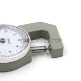 INSPECTION DIAL THICKNESS GAUGE GAGES / 0.1mm X 10mm / round measure head