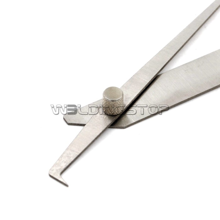 V-WAC Undercut Welding Gauge - Laser-Etched Pit Depth Gage 0-2mm Weld Inspection | WeldingStop