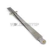 Welding Taper gage gauge Depth ruler stainless steel set gap hole inspection