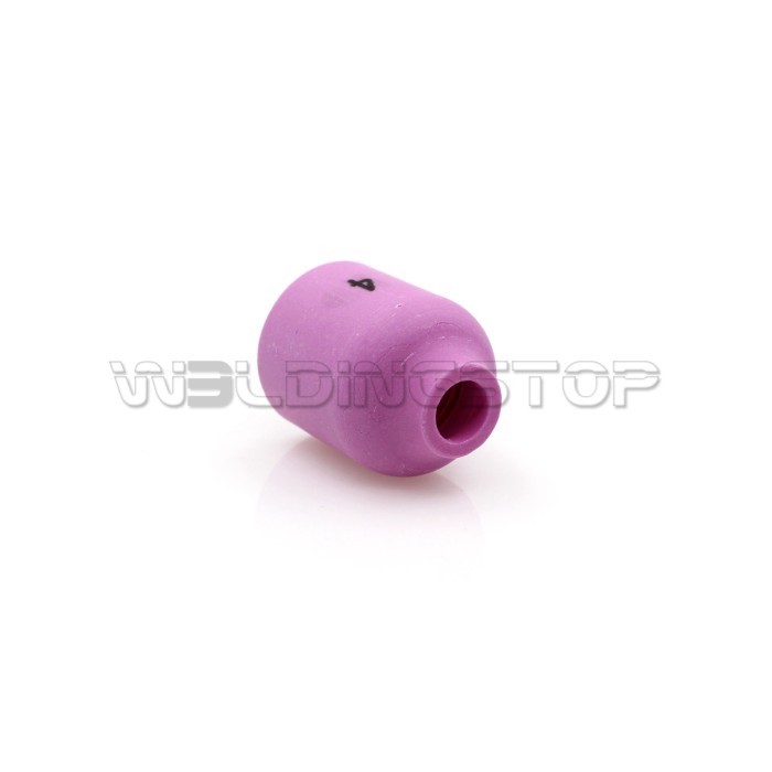 53N58 #4 Alumina Gas Lens Ceramic Nozzle 1/4
