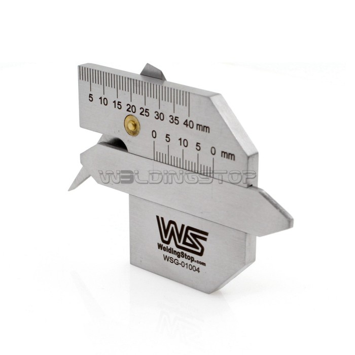 HJC-45Welding Seam Gauge Weld Fillet Throat Size/Length Gage Thickness Inspection Tool Metric Readin