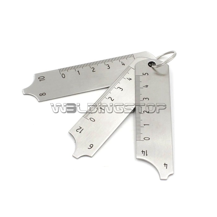 Inspection weld Gauge WS 3pcs key set MIG/TIG/STICK welding gage mesure tool | Wel...
