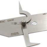 V-Wac Gage METRIC Biting Edge Undercut Welding inspection Gauge seam ulnar ruler