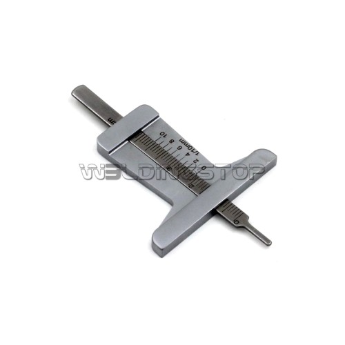 Stainless Steel taper 0~50mm Tyre Tire Veins Tread Depth Gauge Caliper