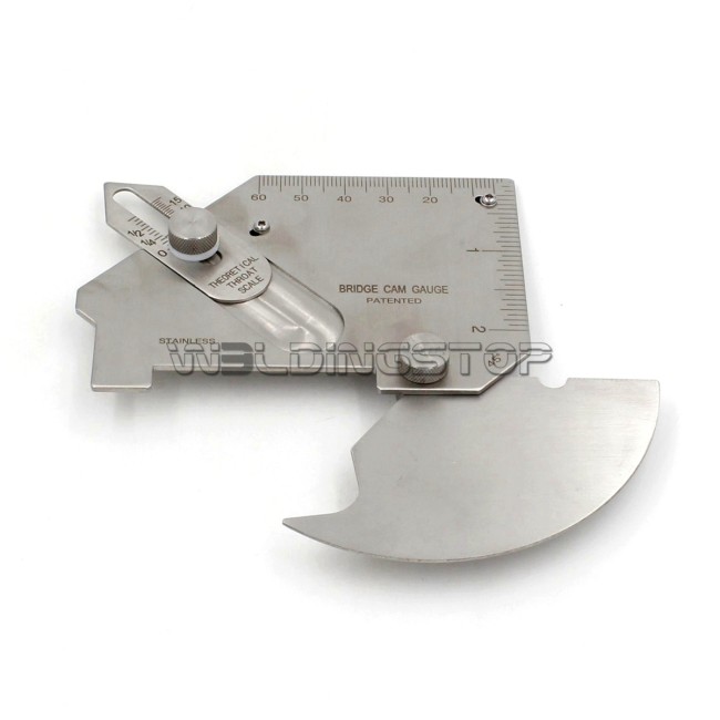 MG-8-B Bridge CAM Welding Gauge - Fillet Throat Gage Inspection Tool Inch/Metric | WeldingStop