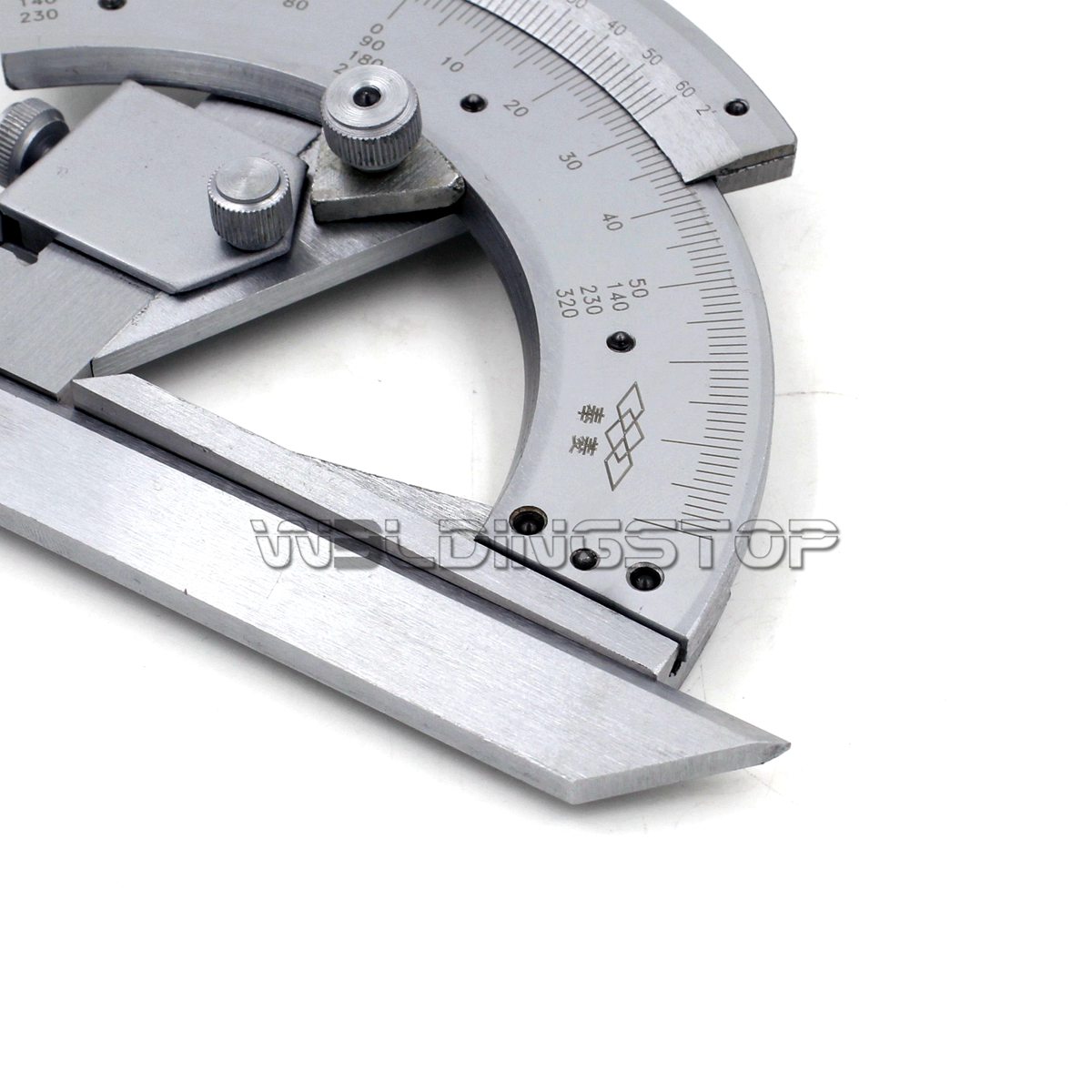 Universal Bevel Protractor 320 degree Angular Dial Stainless steel angle Gauge 