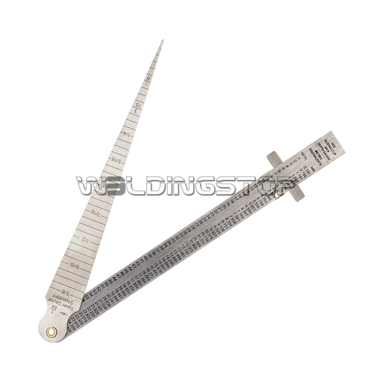 Stainless Steel Hole Depth Gauge Stainless Steel Taper Gauge & Depth ...
