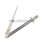 Welding Taper gage gauge Depth ruler stainless steel set gap hole inspection